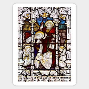 Cathedral Stained Glass Window Sticker